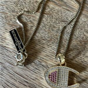 King ice x champion necklace